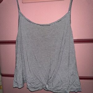 Cotton on Striped Black and White Women's Top